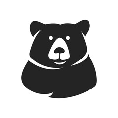 bear logo template. Icon Illustration Brand Identity. Isolated and flat illustration. Vector graphic