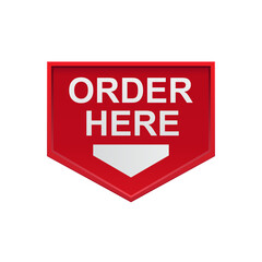 Order here sign 