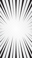 Obraz premium Speed lines comic