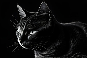 Cat, Generative AI, 생성형, 인공지능