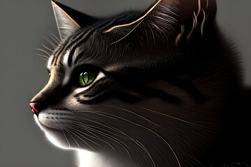 Cat, Generative AI, 생성형, 인공지능