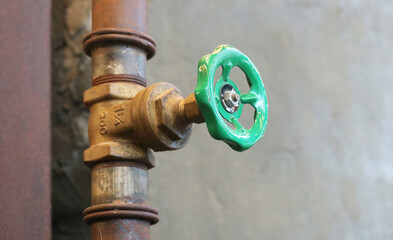 Water valve.