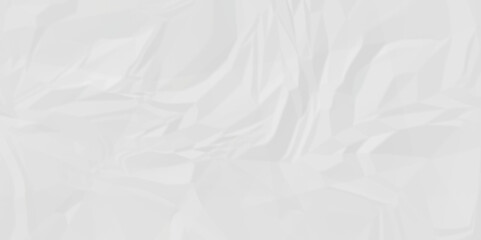 White crumpled paper texture crush paper so that it becomes creased and wrinkled. Old white crumpled paper sheet background texture	
