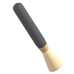 3D Brush Illustration