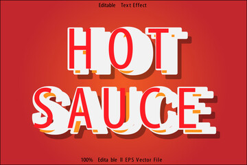 Hot Sauce Editable Text Effect