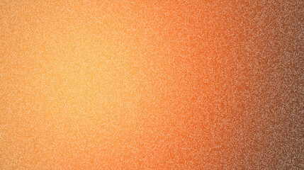 Grainy sunrise background in yellow that fades to orange and then dark orange