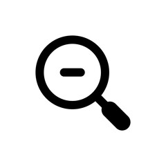 Magnify Zoom In Zoom Out Icon Vector Symbol Design Illustrator