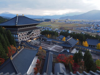 越前大仏清大寺からの眺め