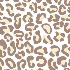 Leopard print pattern animal seamless.