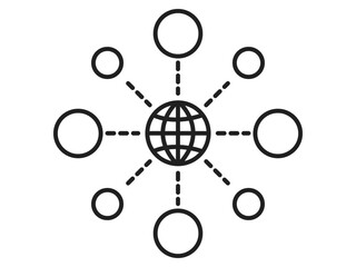 responsive icon, network icon