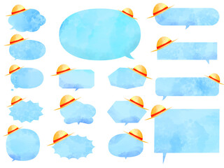 フキダシセットspeech bubble set