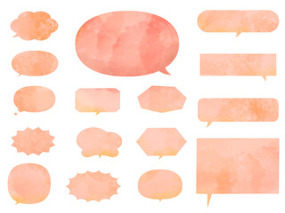 フキダシセットspeech bubble set