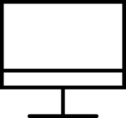 Fototapeta premium Set of Various Monitor Icons(다양한 모니터 아이콘 세트)
