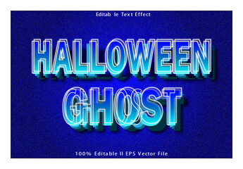 Halloween Ghost Editable Text Effect