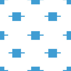 Digital png illustration of blue underline shape pattern on transparent background