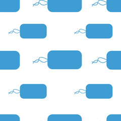 Digital png illustration of blue underline shape pattern on transparent background