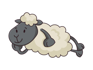 Sheep Sticker Bookmark