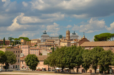 Fototapeta premium view of the city