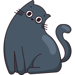 Cat Cute Character