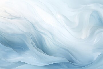 An Ethereal White Abstract Background Created with Generative AI