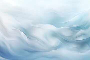 An Ethereal White Abstract Background Created with Generative AI