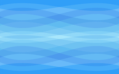 青い波のような幾何学模様のベクター背景素材
