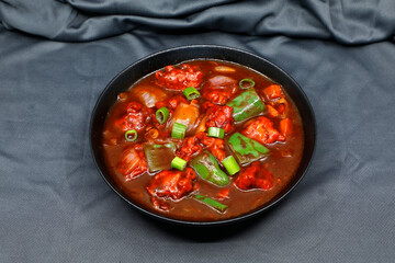 Chicken chilli sauce Chinese food