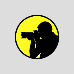 silhouette photographic illustration vector design