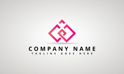 Obraz premium Abstract Monogram Logo Design Bundle .