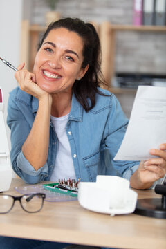 shot of an attractive mature businesswoman working