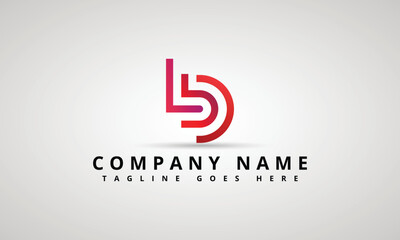 Modern Unique Creative B Logo Design, Minimal B Initial Based Vector Icon.