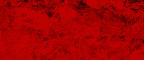Red grunge cement wall and vintage texture concrete background, grunge background with copy space for text.
