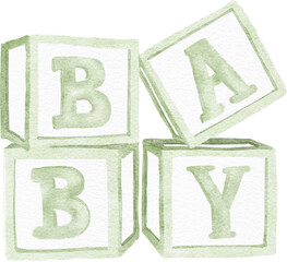 Block baby toy