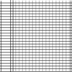 Blank sheet in a cage for notes and mathematical or technical calculations