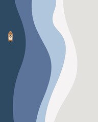 Beauty Seamless Pattern Shape Canvas Print - 1