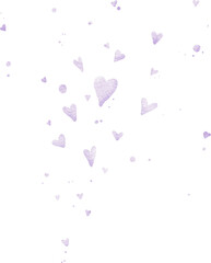 Miniheart purple heart