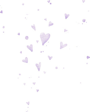 Miniheart purple heart