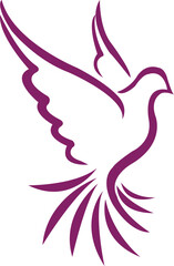 dove of peace bird vector
