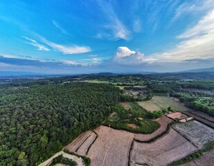 view from the top of the mountain