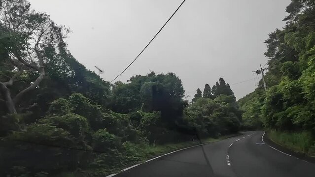 国道448・車載動画・2倍速（宮崎県・串間市）