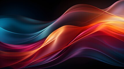 Obraz premium abstract background with waves