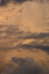 clouds at sunset