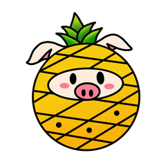 pineapple pig