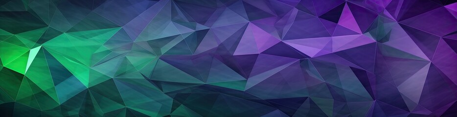 Panorama. Abstract background. Geometric pattern with lines and triangles. Gradient. Illustration. Wide banner. Modern multicolor background with space for design