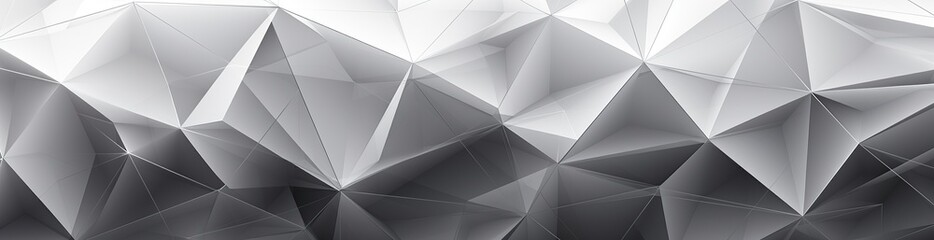 Panorama. Abstract background. Geometric pattern with lines and triangles. Gradient. Illustration. Wide banner. Modern multicolor background with space for design