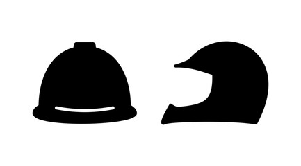Helmet icon vector. safety helmet icon