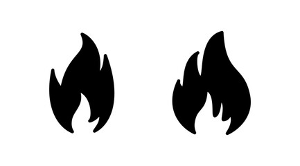 Fire icon vector. fire flame icon