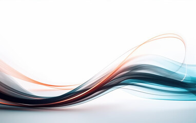 Naklejka premium Curve Abstract Background,created with generative ai tecnology.