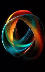 Curve Abstract Background,created with generative ai tecnology.