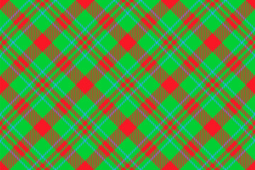 Tartan pattern seamless of vector check plaid with a fabric textile background texture.